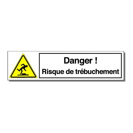DANGER RISQUE DE TREBUCHEMENT - Panosur