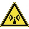 Panneau Danger Radiations non ionisantes