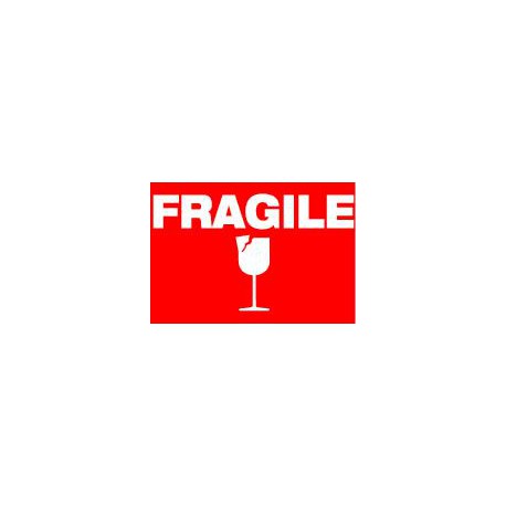 Etiquettes de transport FRAGILE - Panosur
